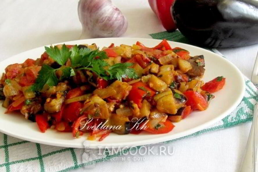 Рецепт овощная икра