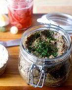 Постная грибная икра