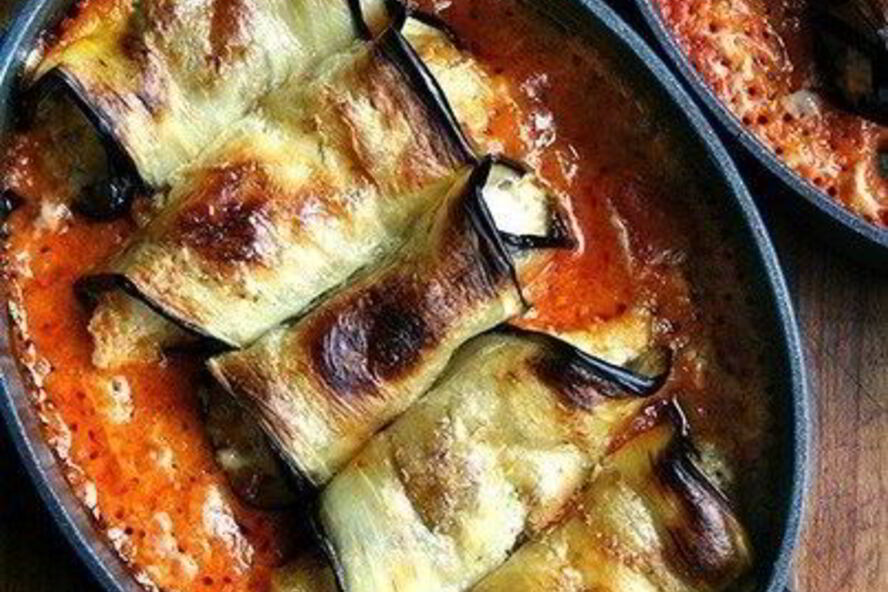 Рецепт итальянские инвольтини из баклажана