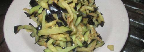 кадича из баклажанов с мясом. Шаг 3