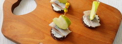 канапе с сельдью. Шаг 7