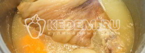 холодец из свиной рульки. Шаг 2