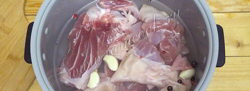 холодец в мультиварке. Шаг 6