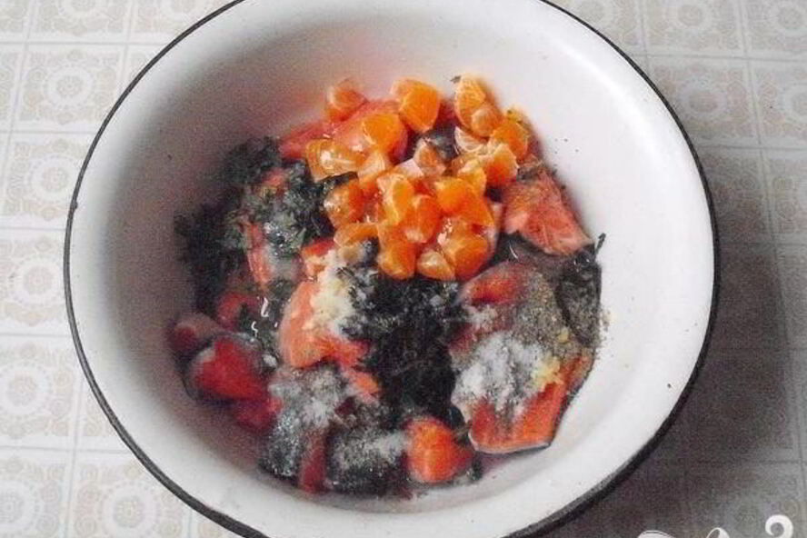 Рецепт маринованная семга