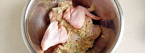 маринованные крылышки, запеченные в духовке. Шаг 5