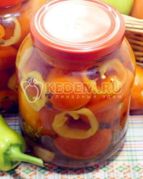 Маринованные помидоры с лимонной кислотой