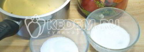маринованные помидоры с лимонной кислотой. Шаг 8