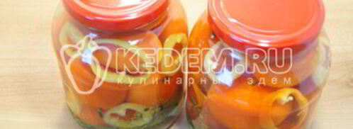 маринованные помидоры с лимонной кислотой. Шаг 10