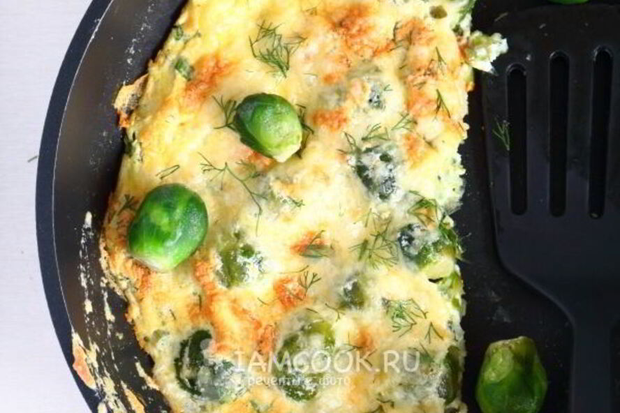 Рецепт белковый омлет в духовке