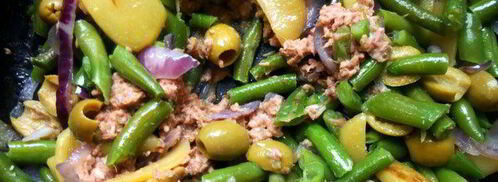 фриттата нисуаз. Шаг 3