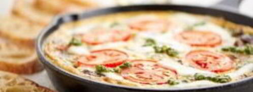 фриттата с грибами и шпинатом. Шаг 5