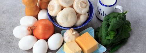 фриттата с грибами. Шаг 2