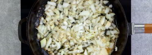 фриттата с грибами. Шаг 5