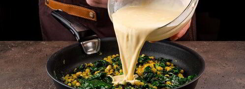 фриттата с кукурузой и шпинатом. Шаг 5