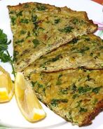 Маакуда — тунисский омлет с баклажаном