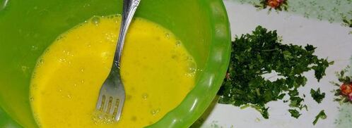 маакуда — тунисский омлет с баклажаном. Шаг 5