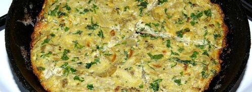 маакуда — тунисский омлет с баклажаном. Шаг 9