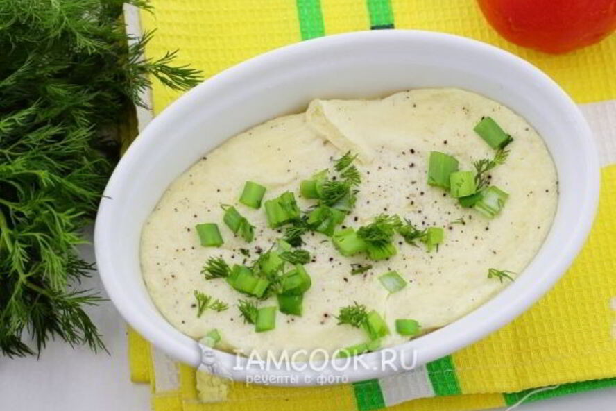 Рецепт омлет на пару в мультиварке