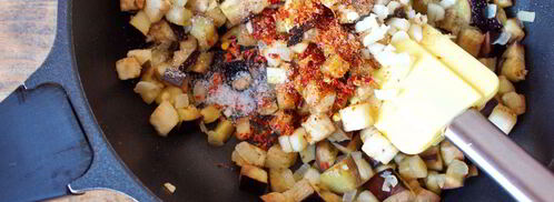 омлет с баклажанами. Шаг 4