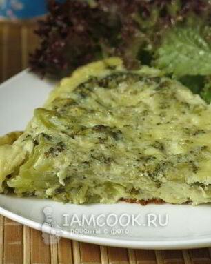 Омлет с брокколи в мультиварке