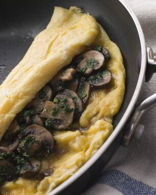 Омлет с грибами и эстрагоном