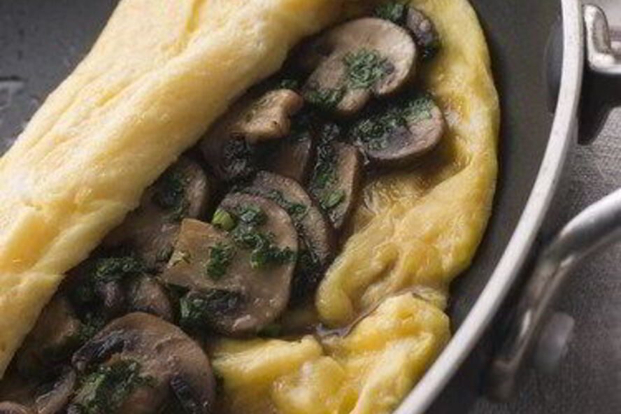 Рецепт омлет с грибами и эстрагоном