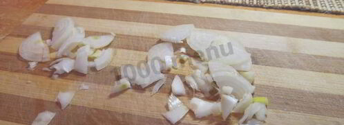 омлет с курицей и сыром. Шаг 2