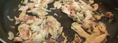 омлет с курицей и сыром. Шаг 5