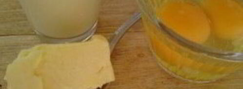 омлет с лососем. Шаг 6