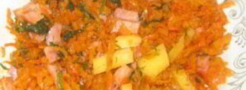 омлет с морковью. Шаг 2