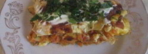 омлет с морковью. Шаг 5