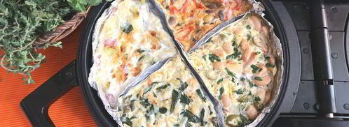 омлет с овощами времена года. Шаг 8