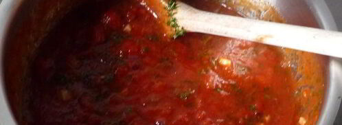 омлет с помидорами и моцареллой. Шаг 6