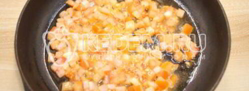 омлет с помидорами неаполитанский. Шаг 4