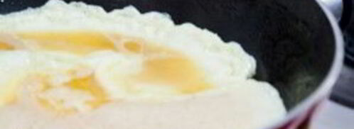 омлет с шампиньонами. Шаг 4