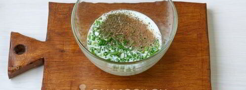 омлет с цветной капустой в духовке. Шаг 7