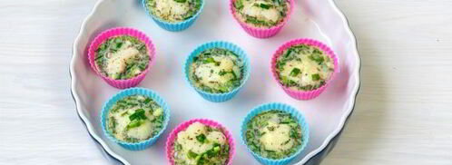 омлет с цветной капустой в духовке. Шаг 10