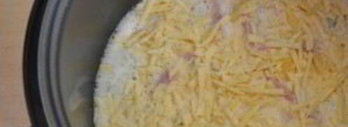 омлет с ветчиной в мультиварке. Шаг 5