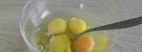 омлет с зеленым горошком и стручковой фасолью. Шаг 5