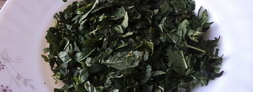 омлет с зеленым горошком. Шаг 2