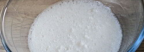 омлет с зеленым горошком. Шаг 3