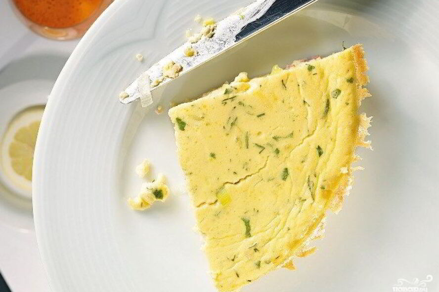 Рецепт омлет со сметаной на сковороде