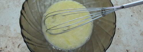 омлет в мексиканском стиле. Шаг 2