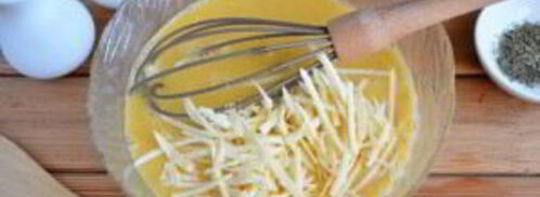 омлет в стиле пиццы. Шаг 3