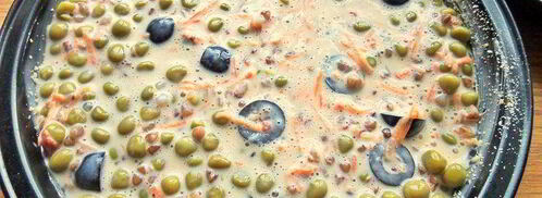 омлеты с гречкой и маслинами. Шаг 10