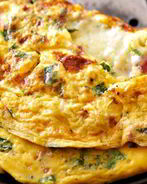 Постный омлет без яиц