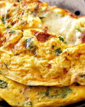 Постный омлет без яиц