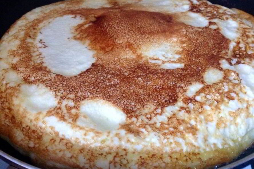 Рецепт пышный омлет из белков