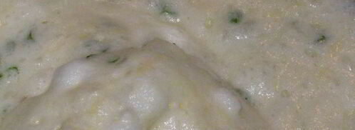 пышный омлет-суфле с тремя видами сыра. Шаг 3