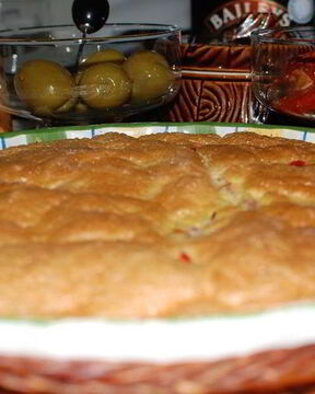 Сырно-овощной омлет в духовке